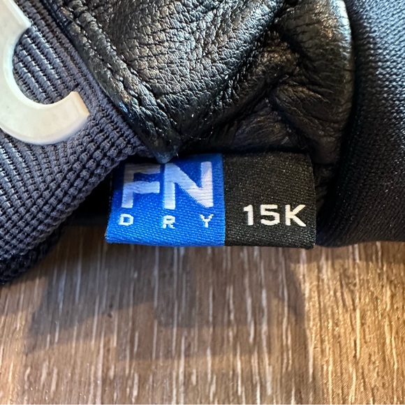 Oakley goatskin leather Factory trigger mitten size small black - Picture 3 of 4